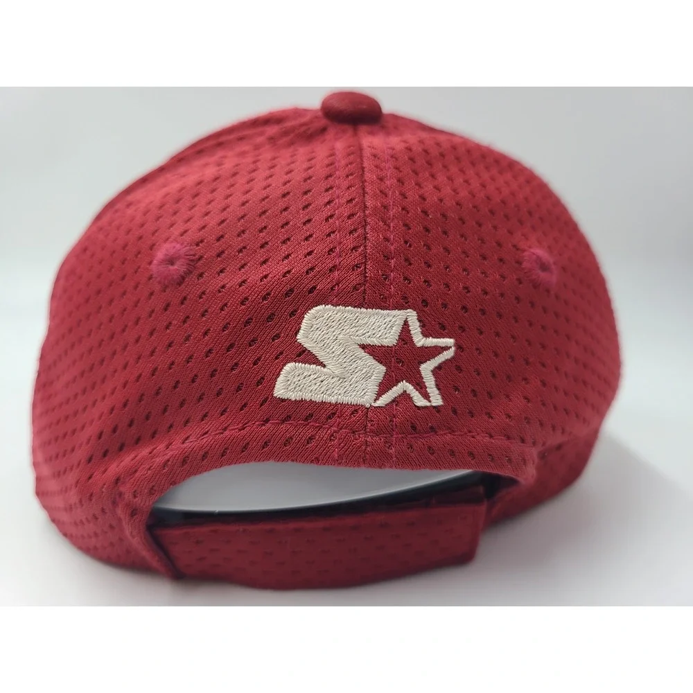 Vintage Youth University of Oklahoma Sooners Starter Adjustable Hat Cap NCAA Red